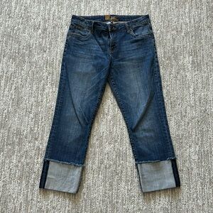 Kut from the Kluth crop denim jeans Size 10